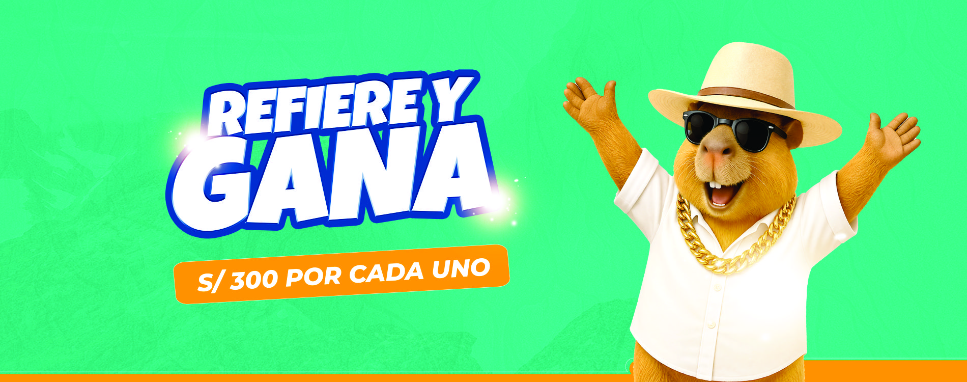 Refiere y gana